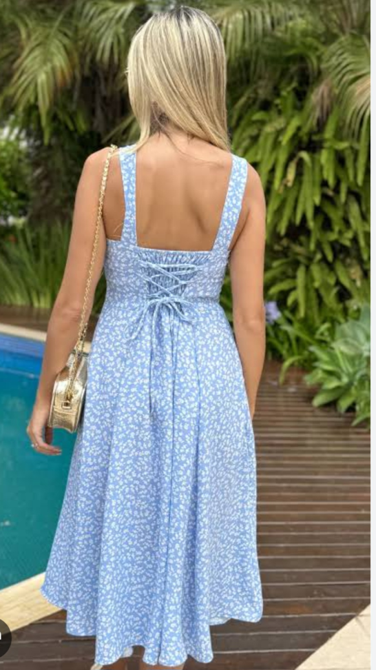 Vestido midi crepinho 15047 - #6