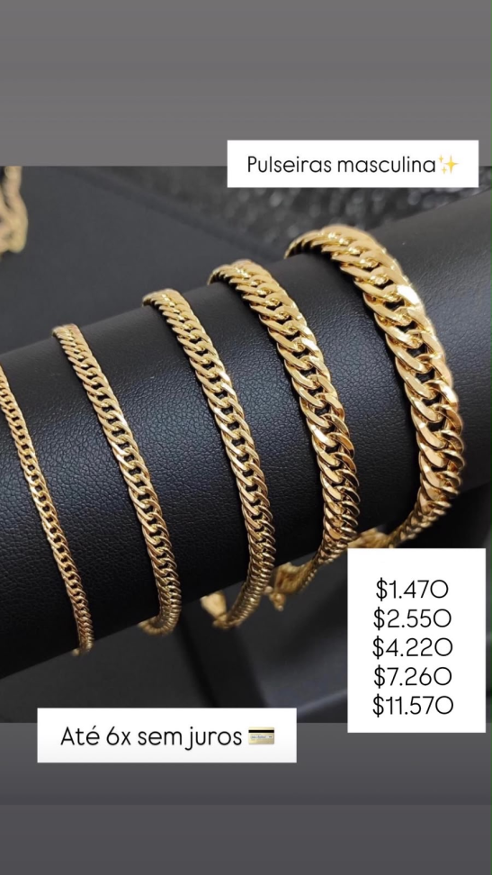 PULSEIRAS MASCULINAS