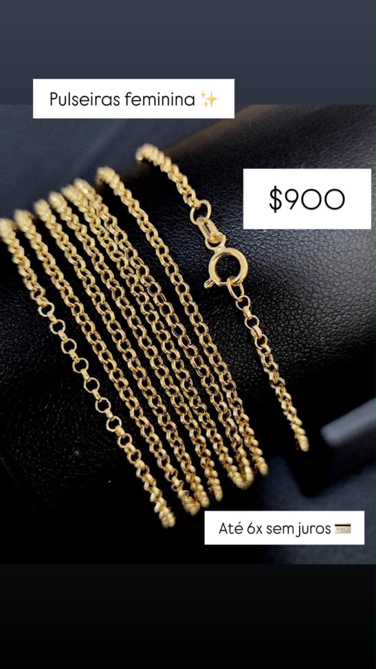 PULSEIRAS FEMININAS