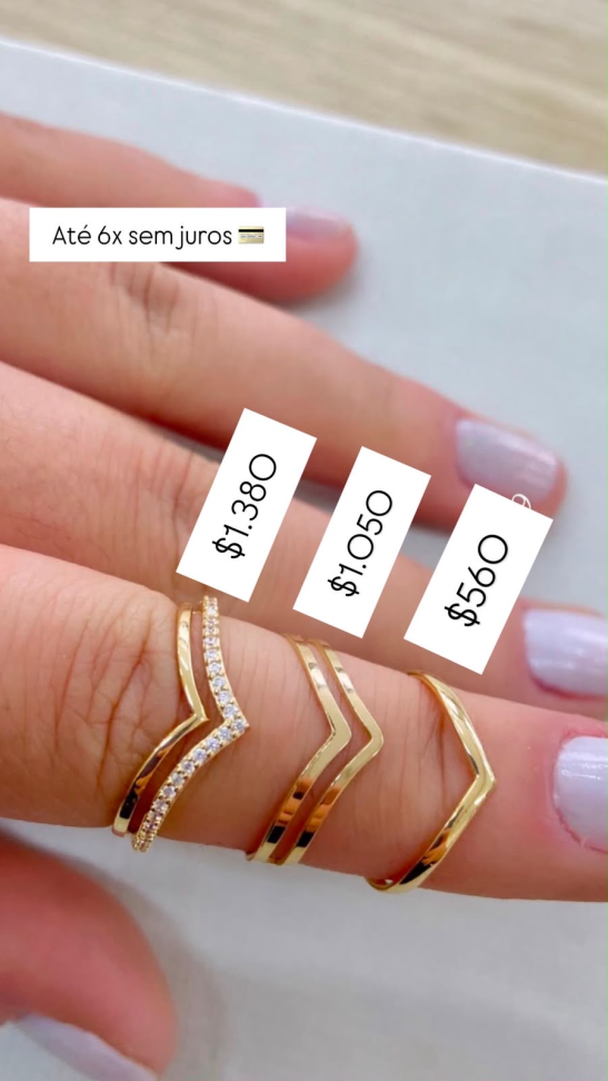 ANÉIS FEMININOS
