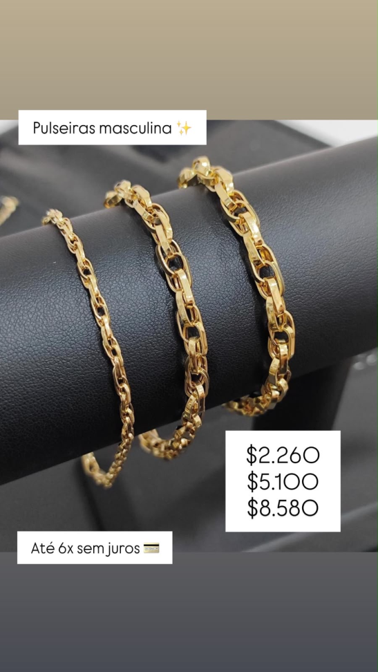 PULSEIRAS MASCULINAS