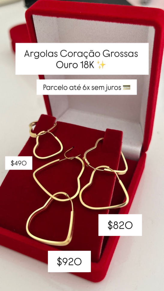 Trio coração 3.7g