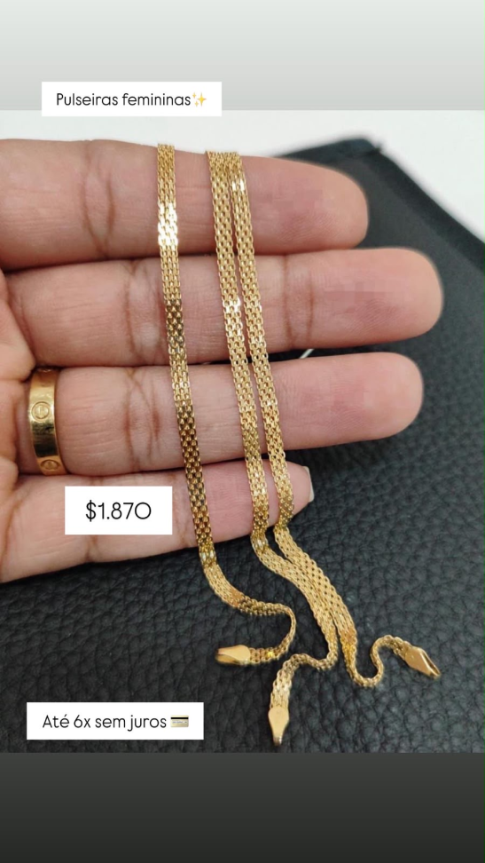 PULSEIRAS FEMININAS