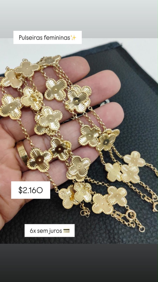 PULSEIRAS FEMININAS