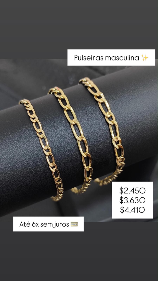 PULSEIRAS MASCULINAS