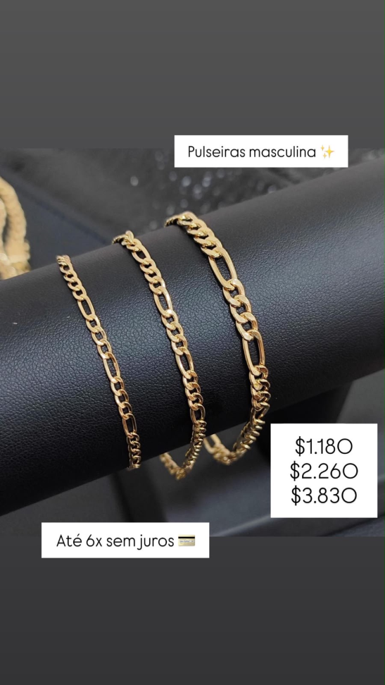 PULSEIRAS MASCULINAS