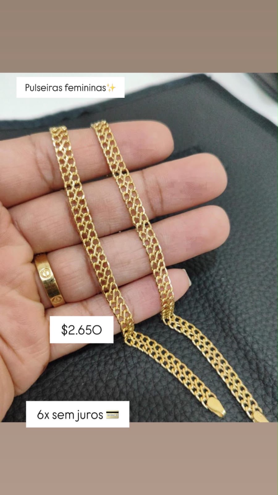 PULSEIRAS FEMININAS