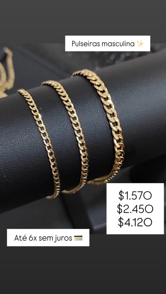 PULSEIRAS MASCULINAS