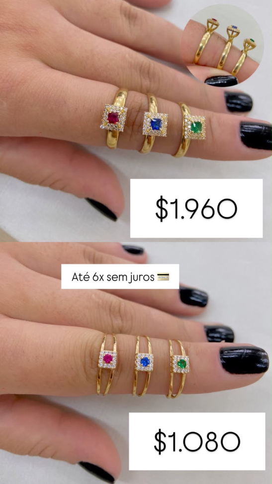 ANÉIS DE FORMATURA