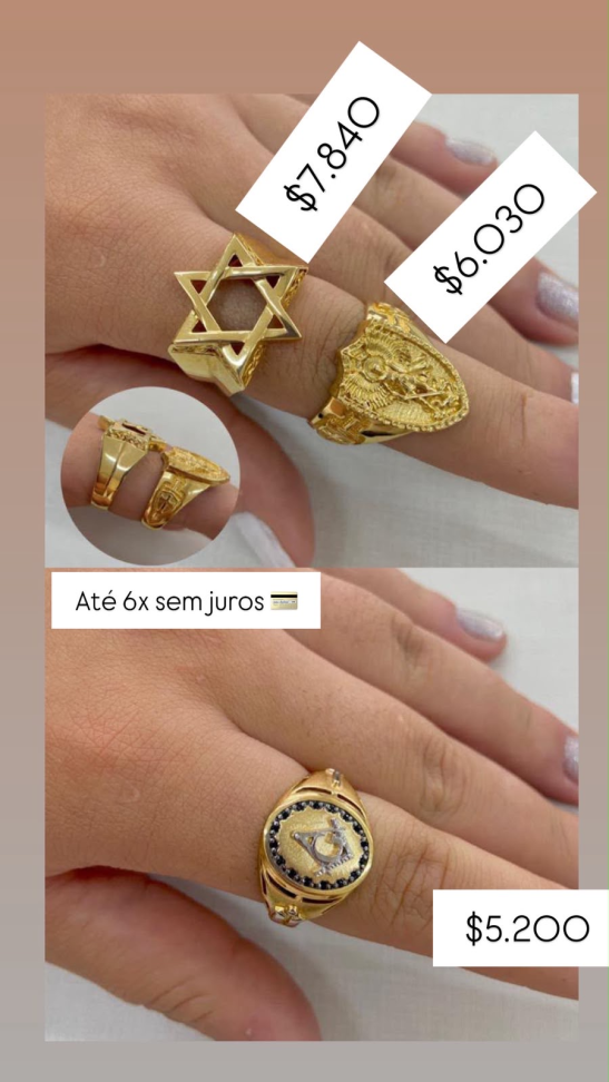 ANÉIS RELIGIOSOS
