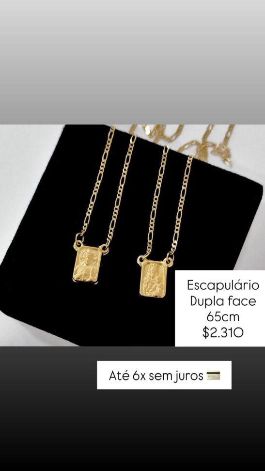 ESCAPULÁRIO DUPLA FACE