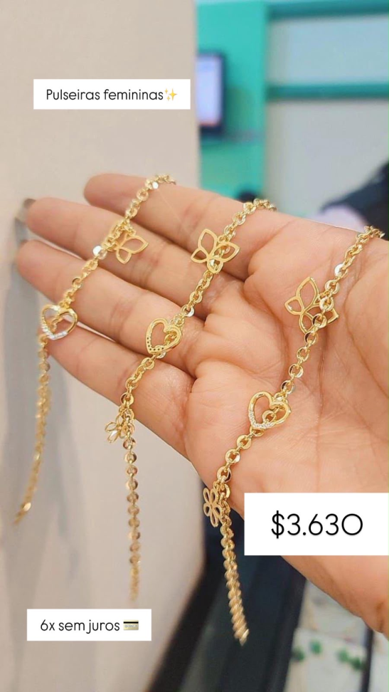 PULSEIRAS FEMININAS