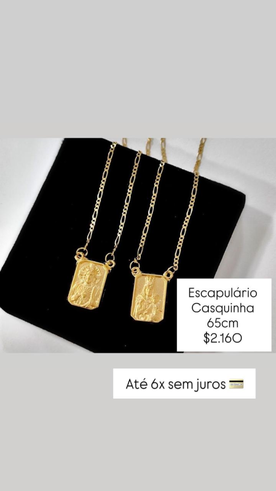 ESCAPULÁRIO CASQUINHA
