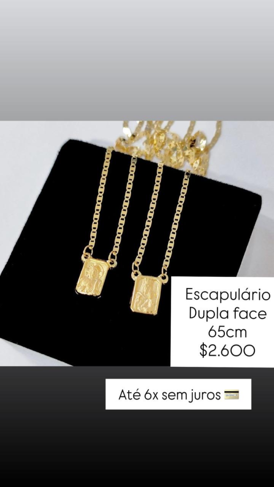 ESCAPULÁRIO DUPLA FACE