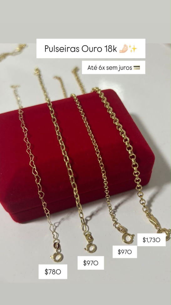 PULSEIRAS FEMININAS