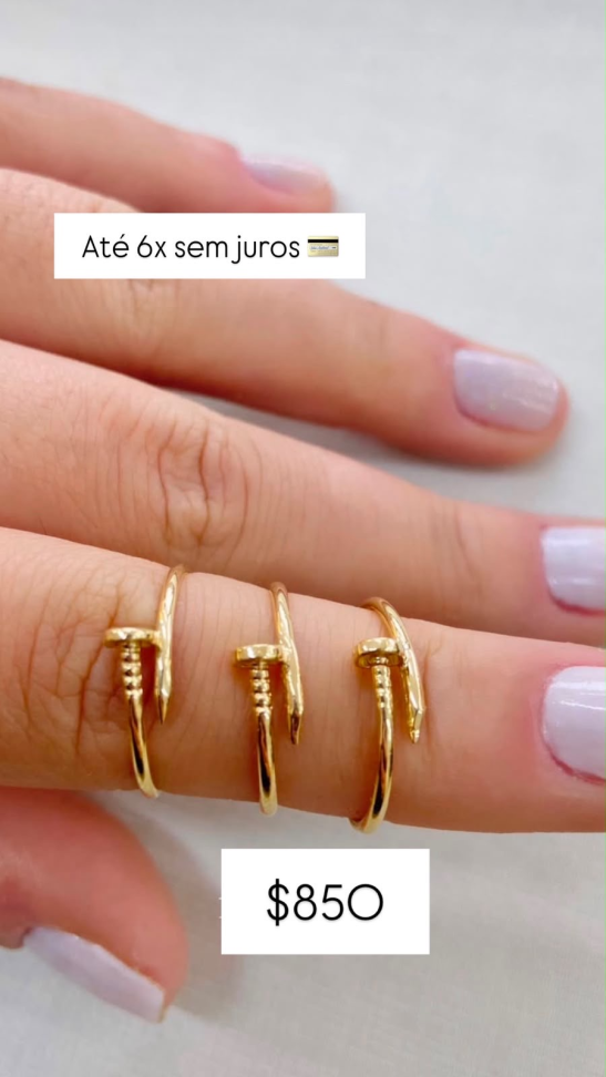 ANÉIS FEMININOS