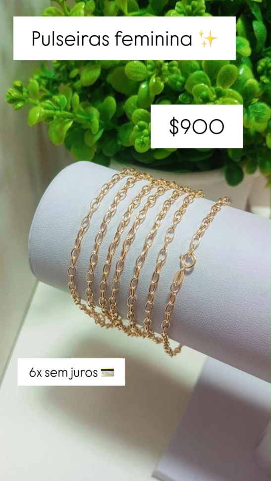 PULSEIRAS FEMININAS