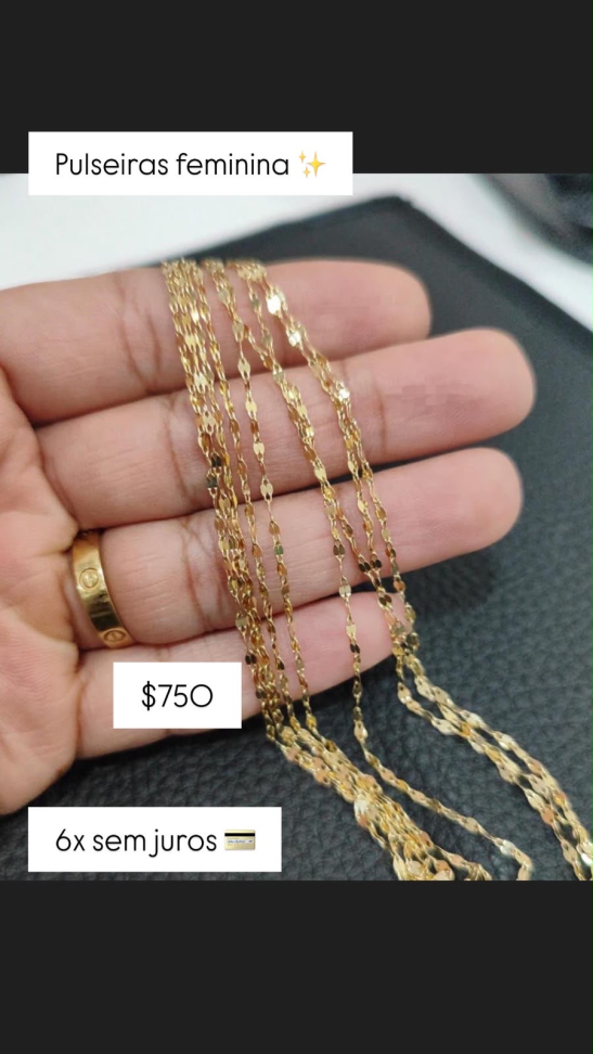 PULSEIRAS FEMININAS
