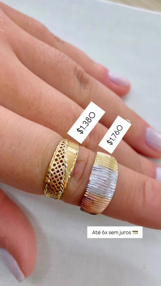 ANÉIS FEMININOS