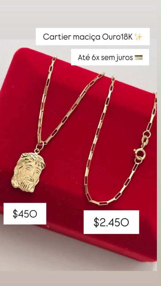 CORRENTE MASCULINA 18K