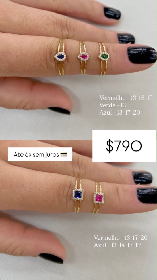 ANÉIS DE FORMATURA