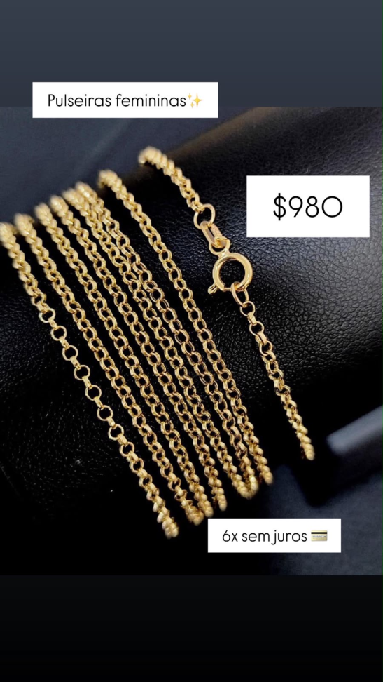 PULSEIRAS FEMININAS