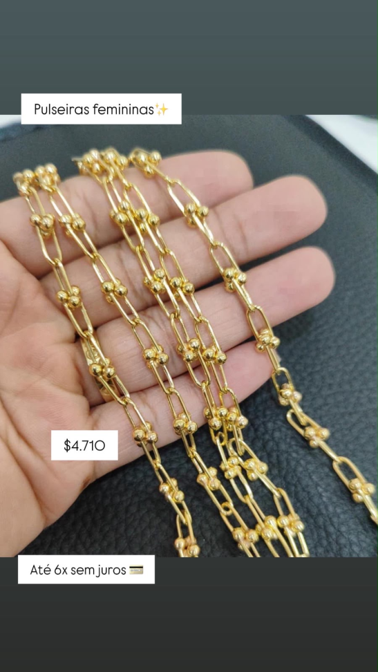 PULSEIRAS FEMININAS