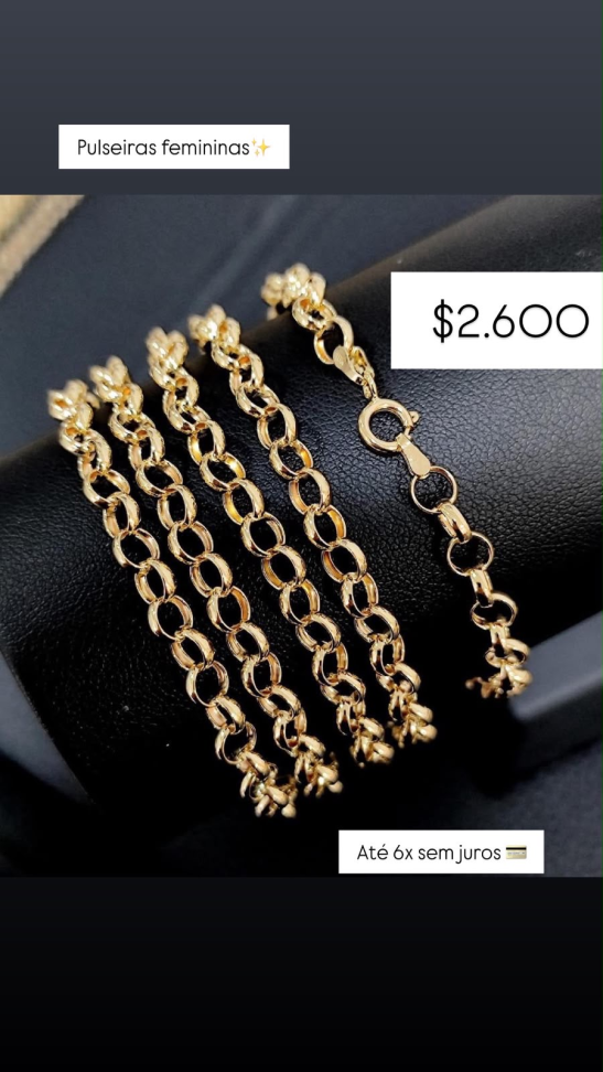 PULSEIRAS FEMININAS