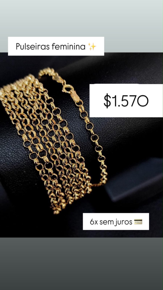 PULSEIRAS FEMININAS