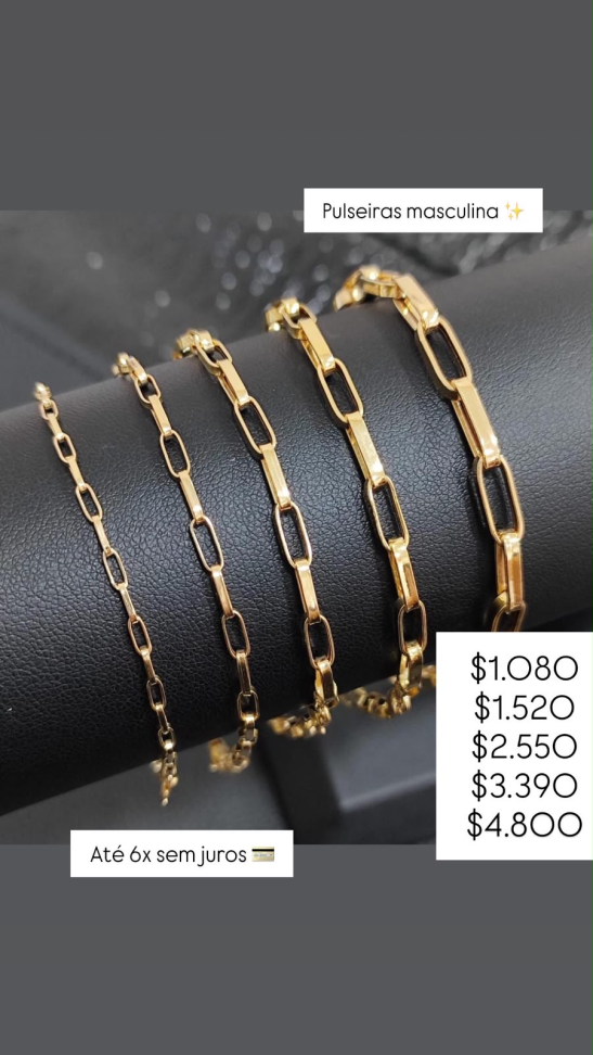 PULSEIRAS MASCULINAS