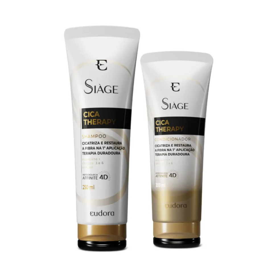 Combo Siàge Cica-Therapy: Shampoo 250ml + Condicionador 200ml
