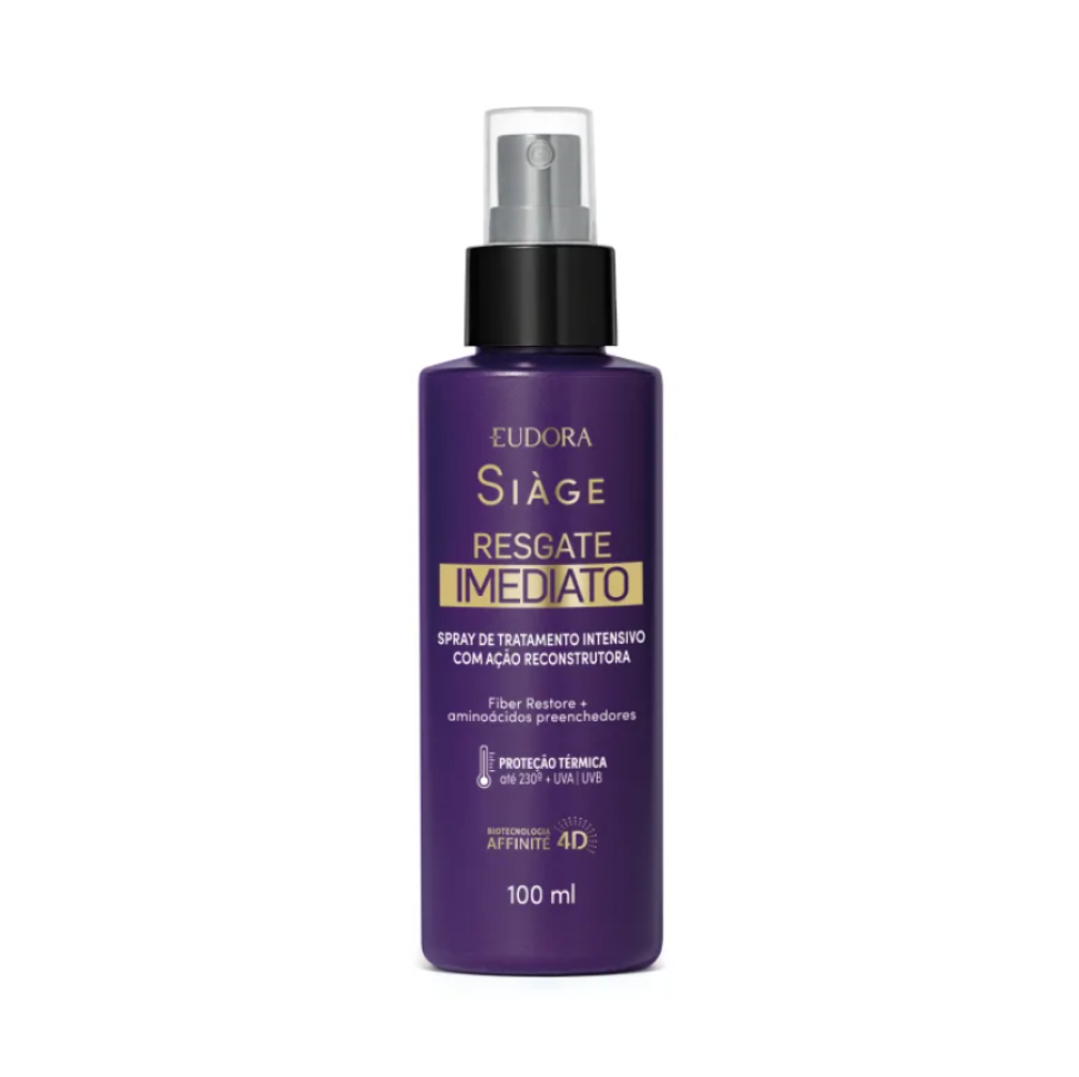 Leave-In Siàge Resgate Imediato 100ml "Spray Milagroso"