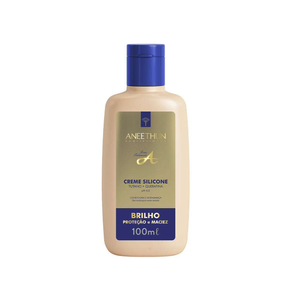 Creme Silicone Brilho Linha A 100mL