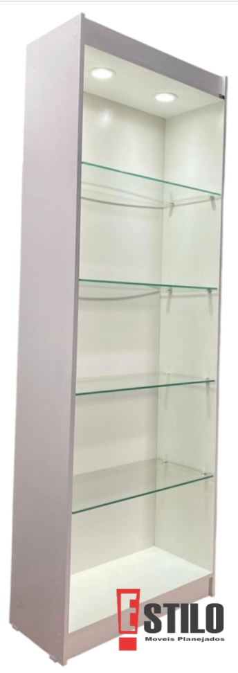 Torre com Prateleira em vidro - #2