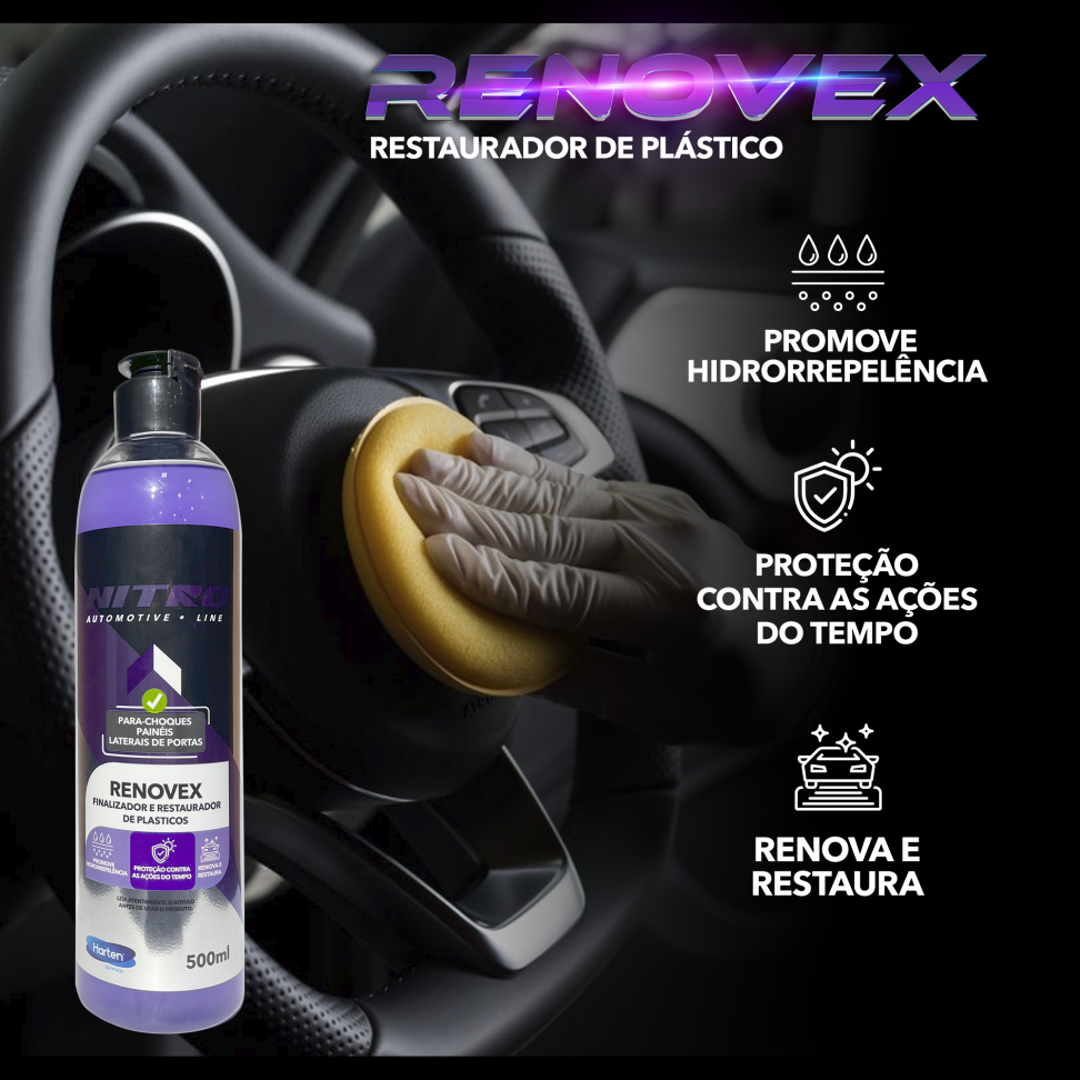 RENOVEX RESTAURADOR PLASTICOS NITRO 500ML - #2