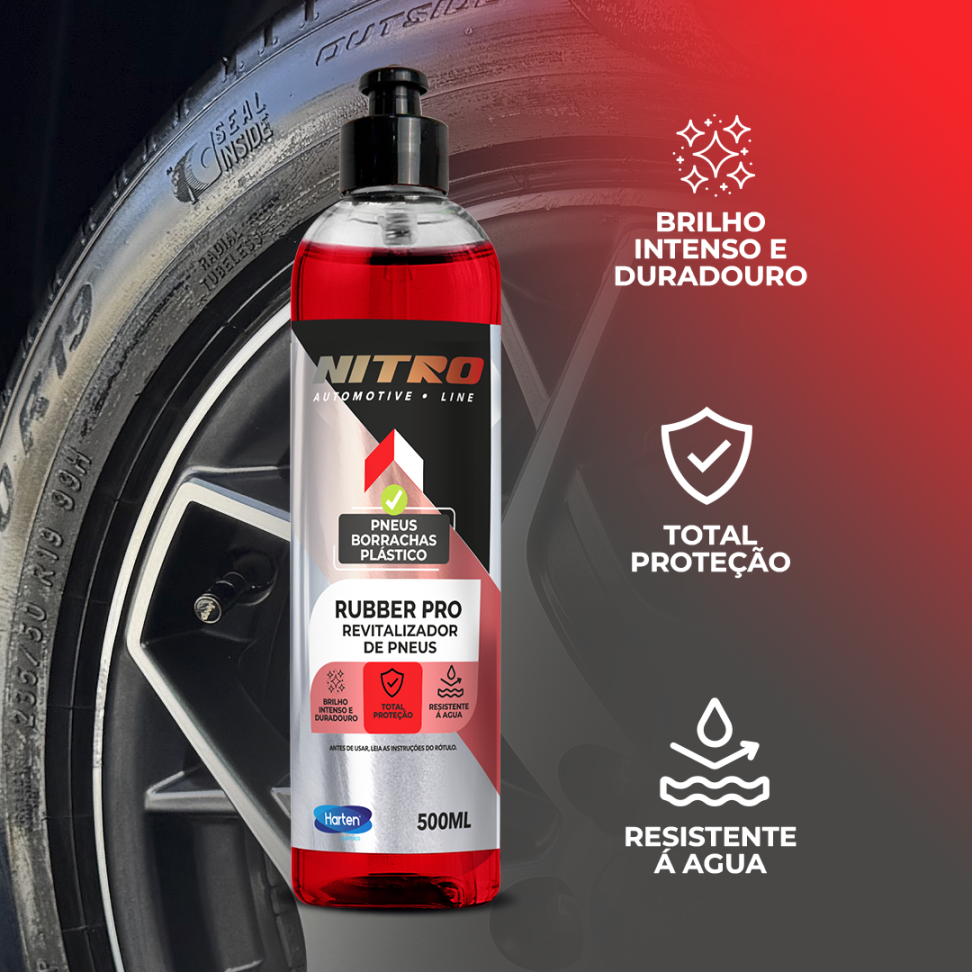RUBBER PRO REVITALIZADOR PNEUS NITRO 500ML - #2