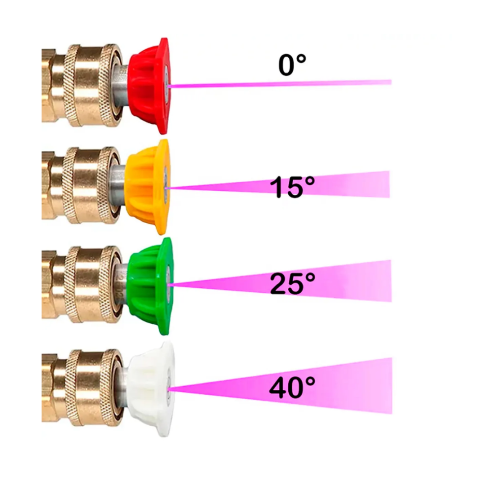 BICO ENGATE RAPIDO VAZAO 15° - AMARELO  DETAILER - #2