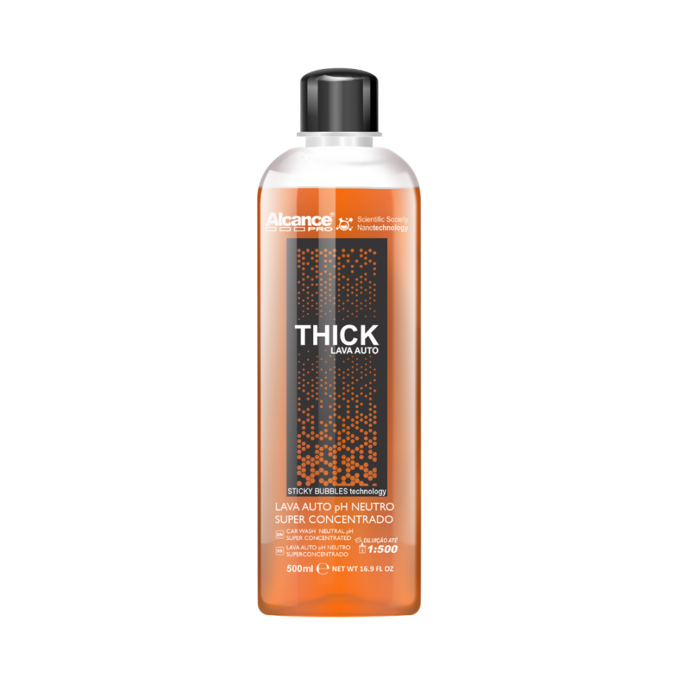 Thick Lava Auto Shampoo Neutro Concentrado 500ml - Alcance Profissional