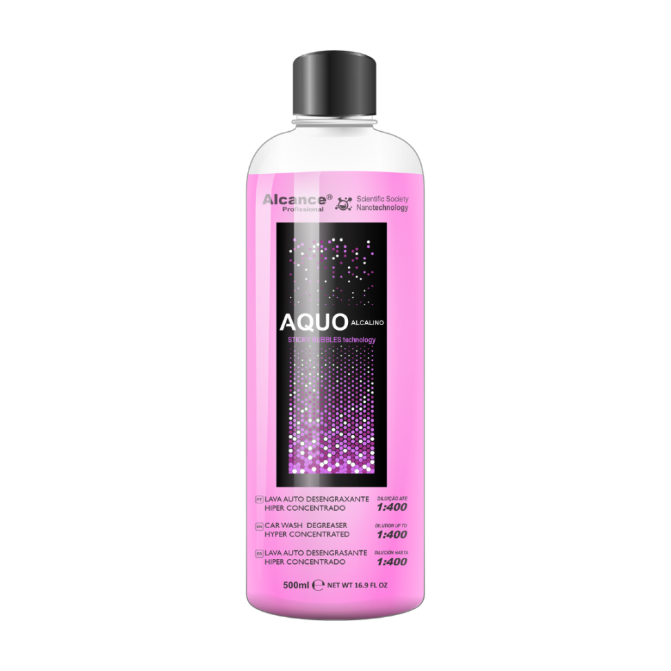 AQUO DESENGRAXANTE 500ML - SHAMPOO CONCENTRADO 1:400  ALCANCE