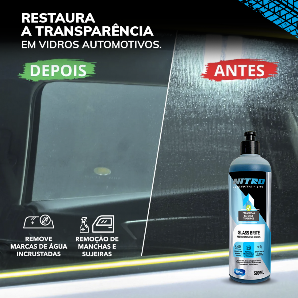 GLASS BRITE RESTAURADOR VIDROS NITRO 500ML - #2