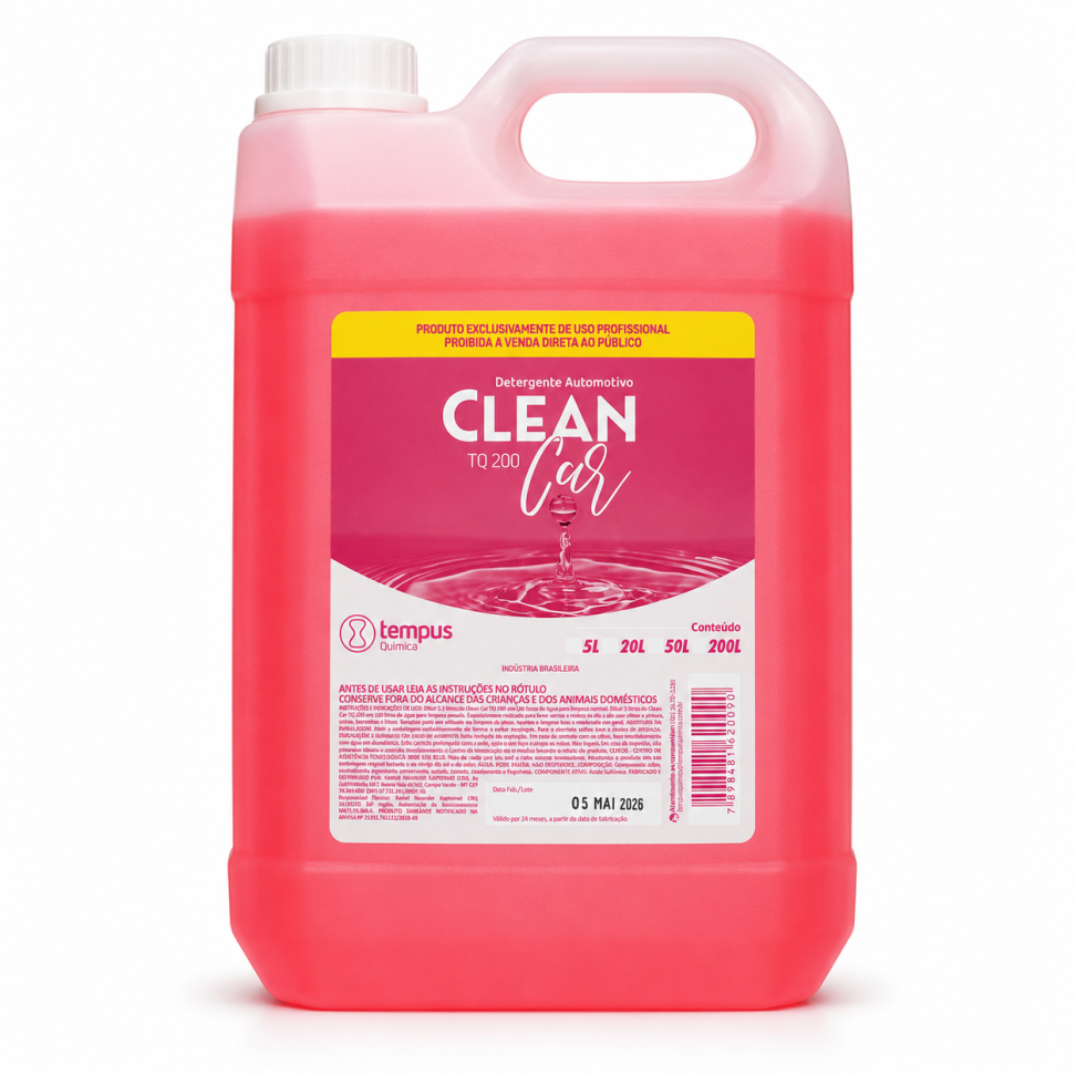 SHAMPOO CLEAN CAR 1X40 5L  LIMZA