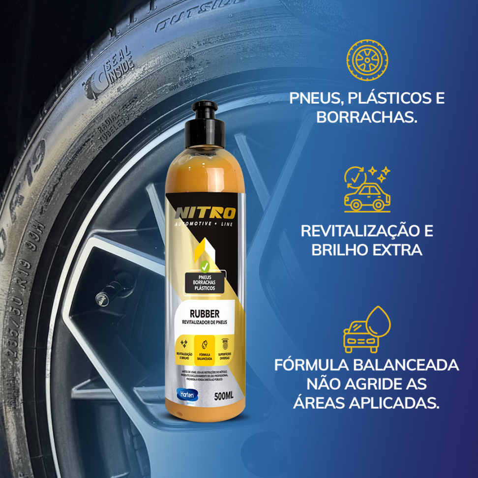 RUBBER REVITALIZADOR PNEUS NITRO 500ML - #2