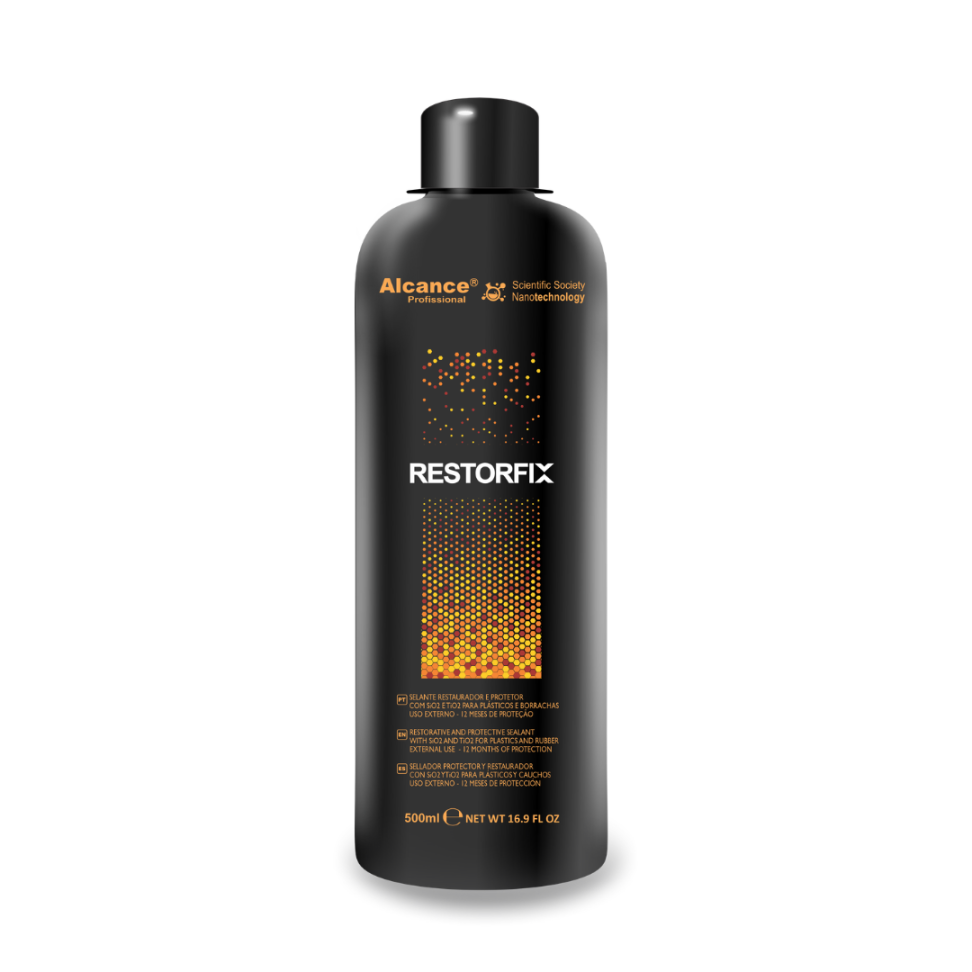 Restorfix Selante Restaurador de Plásticos Externos 500ml - Alcance Profissional