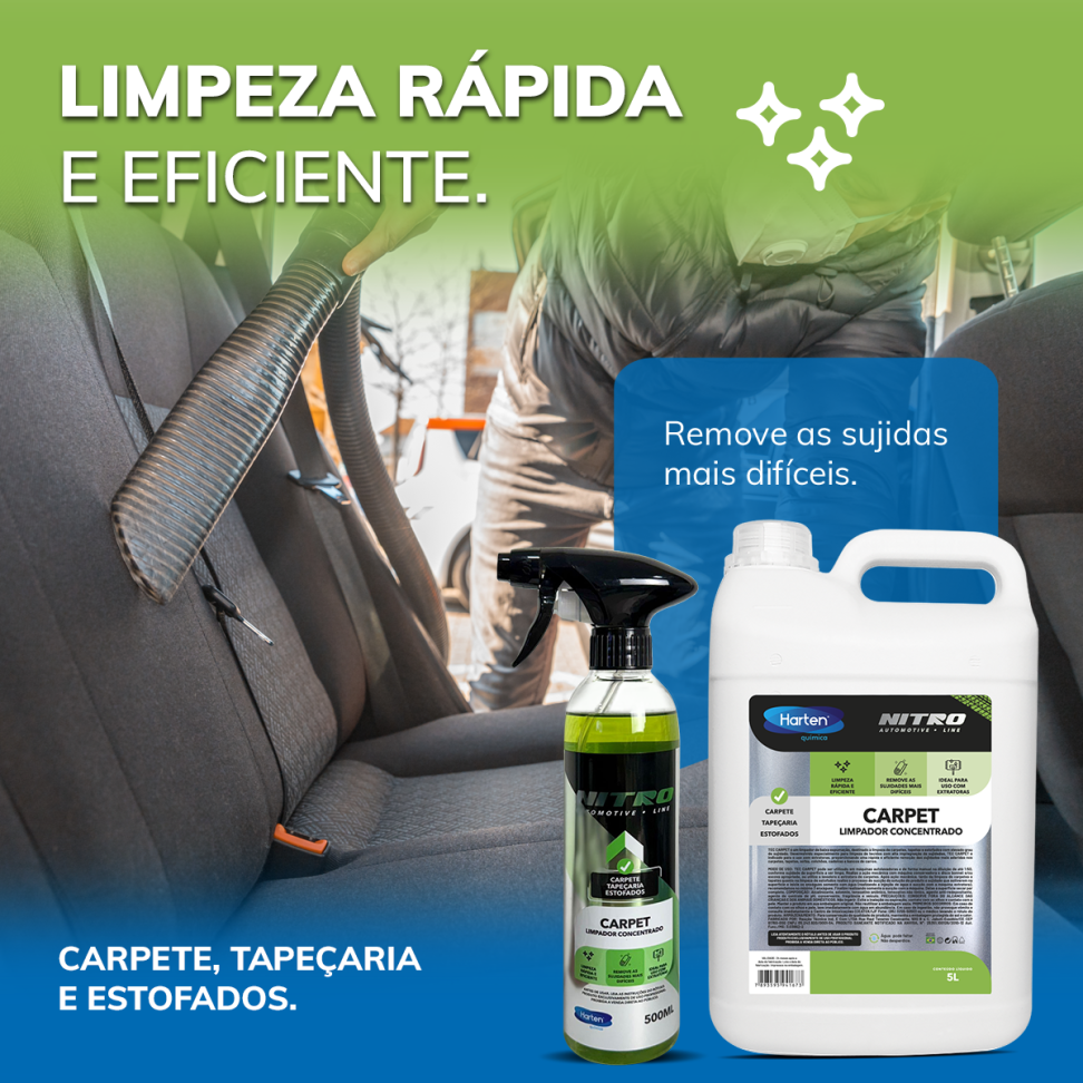 CARPET LIMPA ESTOFADOS NITRO 500ML - #3