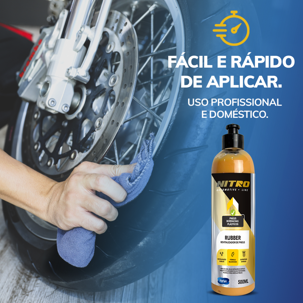 RUBBER REVITALIZADOR PNEUS NITRO 500ML - #5