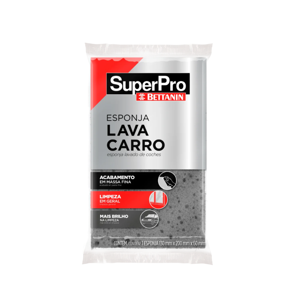 ESPONJA LAVA CARRO SUPERPRO