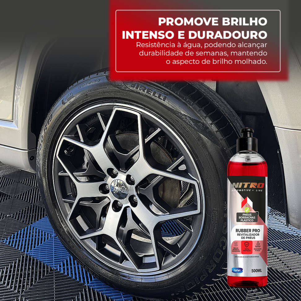 RUBBER PRO REVITALIZADOR PNEUS NITRO 500ML - #5