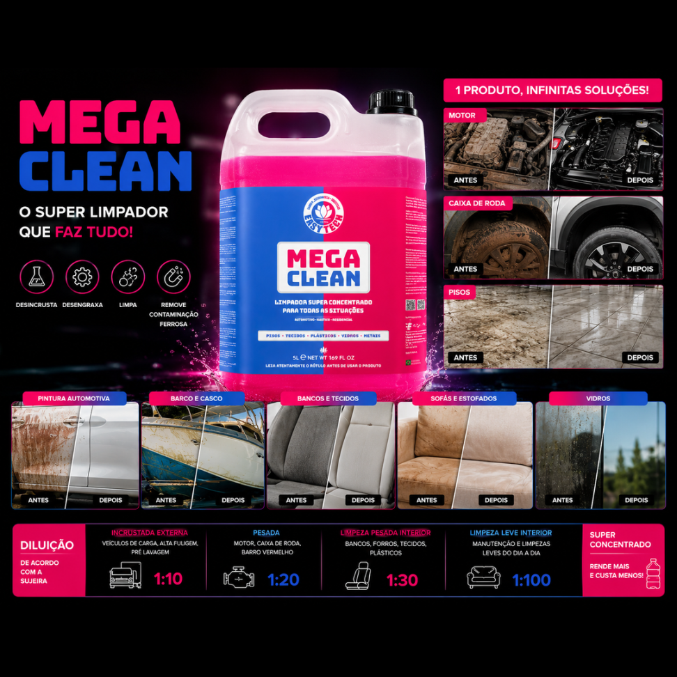 MEGA CLEAN 5L EASYTECH