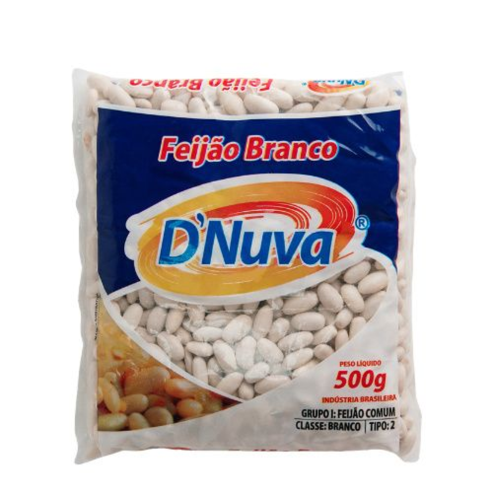 FEIJAO BRANCO 500GR D NUVA