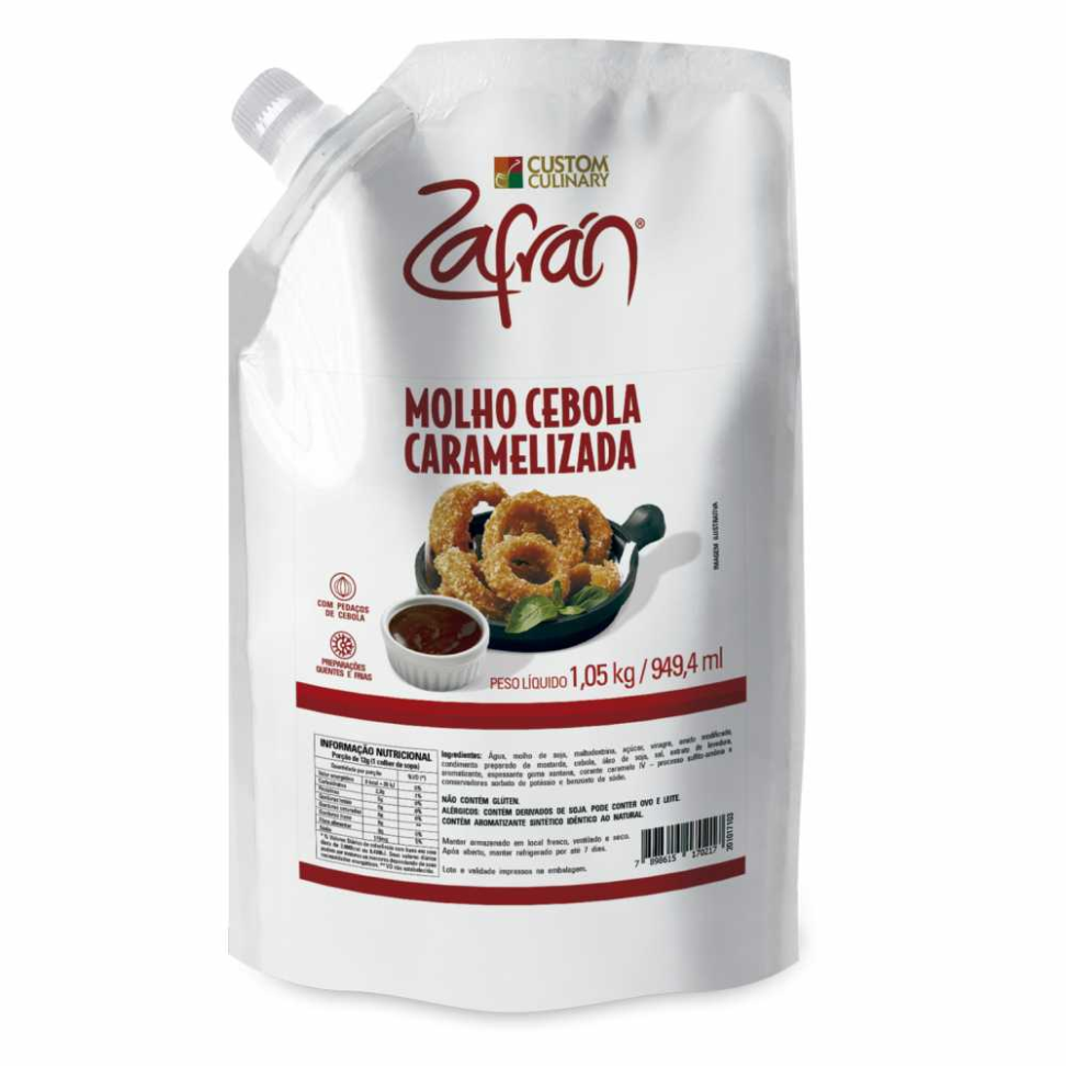 MOLHO CEBOLA CARAMEL. 1.05KG ZAFRAN